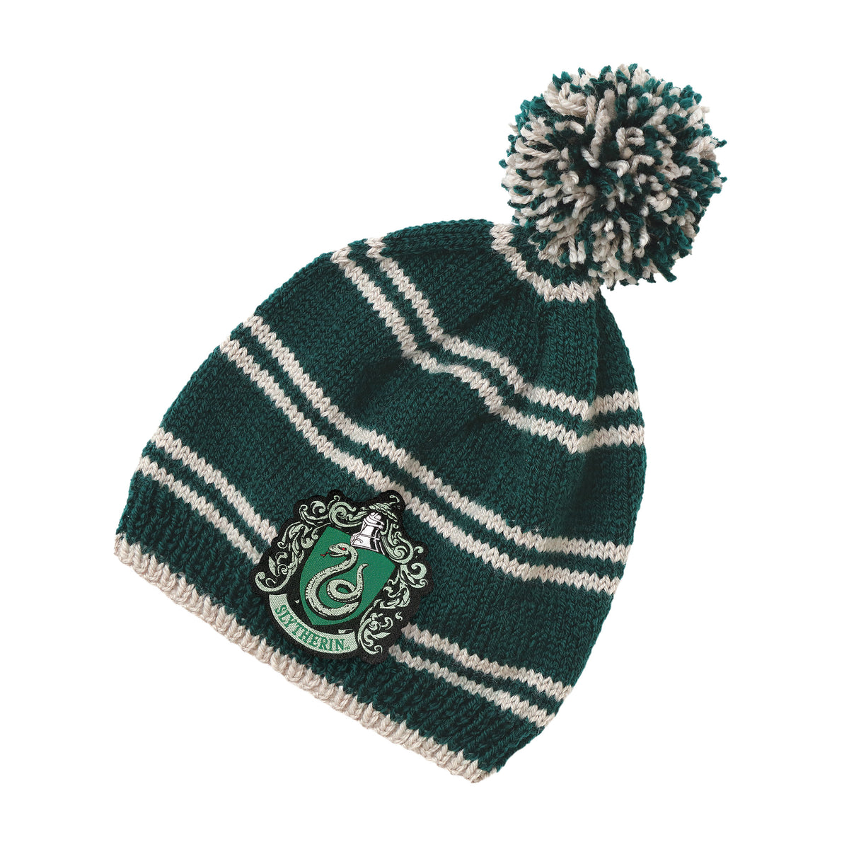 Immagine del prodotto Set per lavorare a maglia il cappello con pompon di Serpeverde - Harry Potter