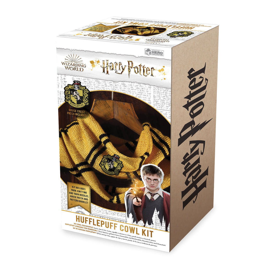 Immagine del prodotto Set di maglieria per sciarpa Hufflepuff - Harry Potter