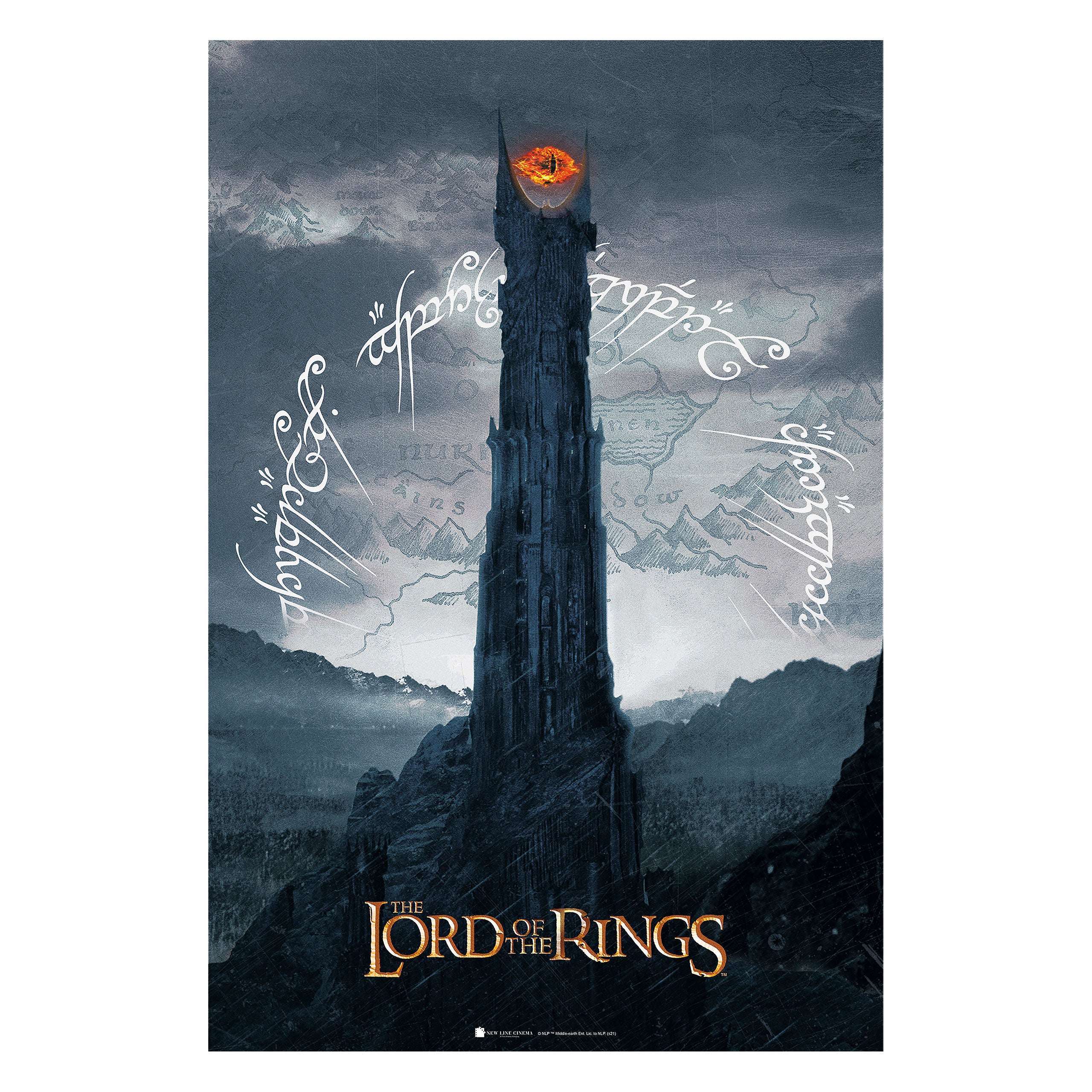 Image produit Le Seigneur des Anneaux - Poster Maxi de l'Œil de Sauron