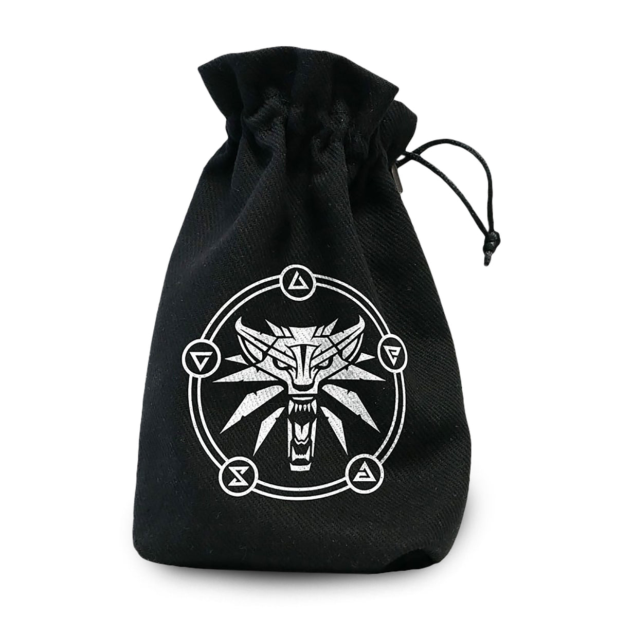 Immagine del prodotto Witcher - Sacchetto dei dadi con logo lupo nero