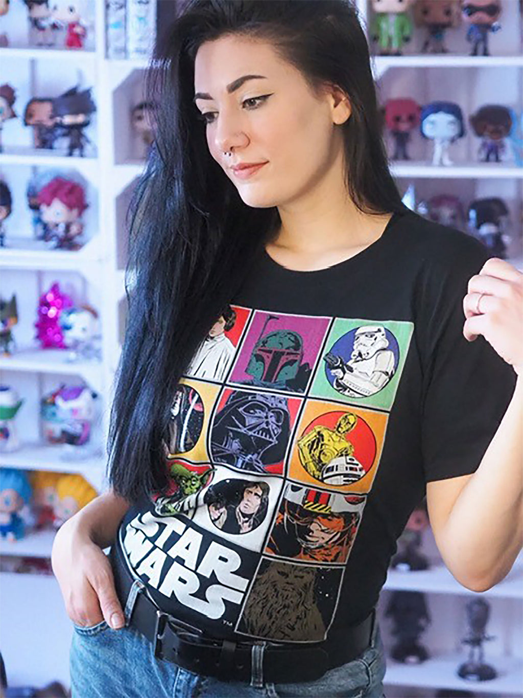 Produktbild Star Wars - Characters T-Shirt schwarz