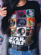 Produktbild Star Wars - Characters T-Shirt schwarz