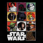 Produktbild Star Wars - Characters T-Shirt schwarz
