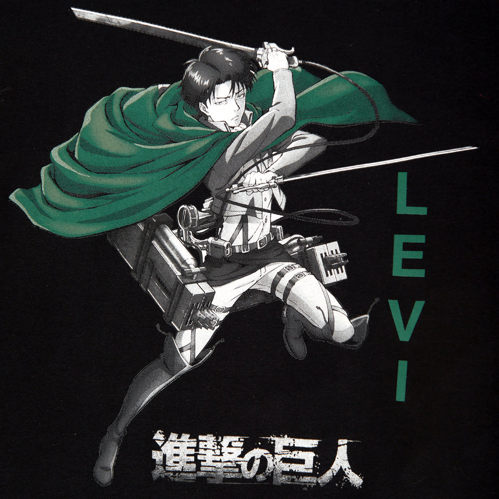 Immagine del prodotto Attack on Titan - T-shirt Levi nera