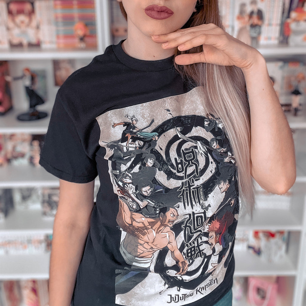 Immagine del prodotto Jujutsu Kaisen - T-shirt da combattimento nera