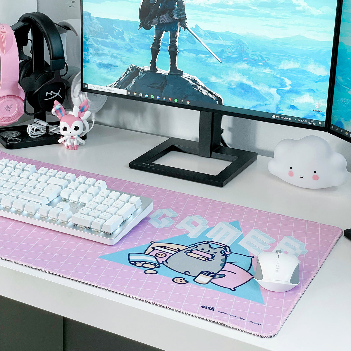 Image produit Pusheen - Tapis de souris Gamer