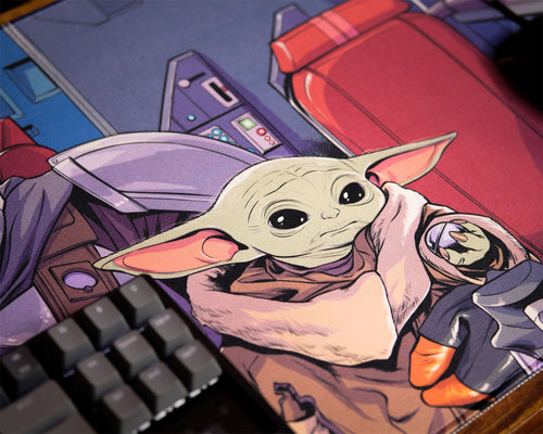 Image produit Tapis de souris The Mandalorian & Grogu - Star Wars