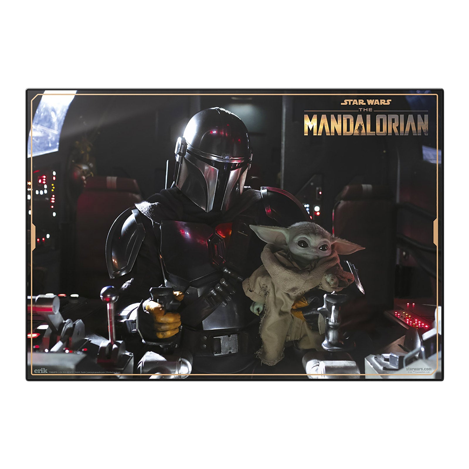 Image produit Tapis de bureau The Mandalorian & Grogu - Star Wars