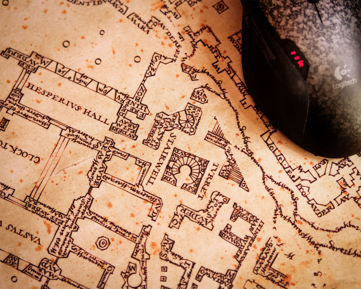 Image produit Harry Potter - Tapis de souris Carte des Maraudeurs