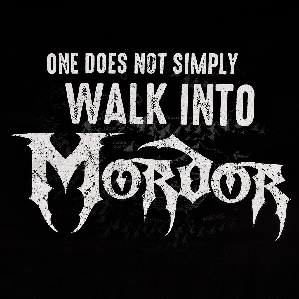Immagine del prodotto Il Signore degli Anelli - T-shirt nera Walk Into Mordor