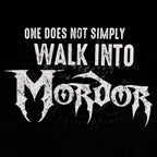 Immagine del prodotto Il Signore degli Anelli - T-shirt nera Walk Into Mordor