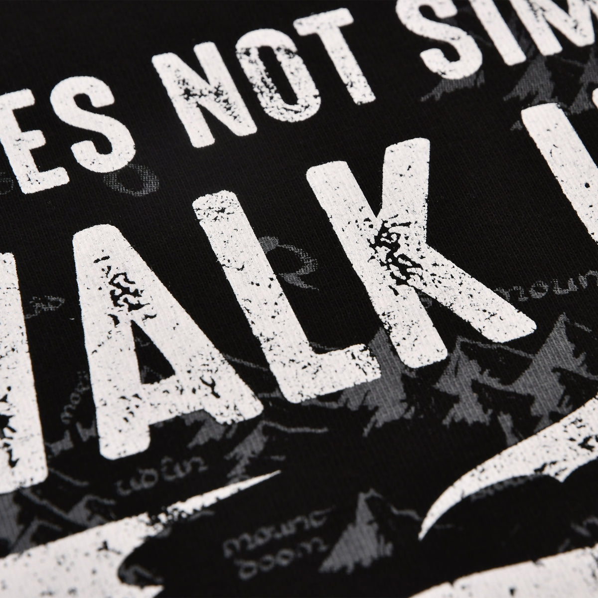 Immagine del prodotto Il Signore degli Anelli - T-shirt nera Walk Into Mordor