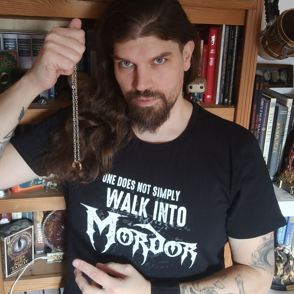 Immagine del prodotto Il Signore degli Anelli - T-shirt nera Walk Into Mordor