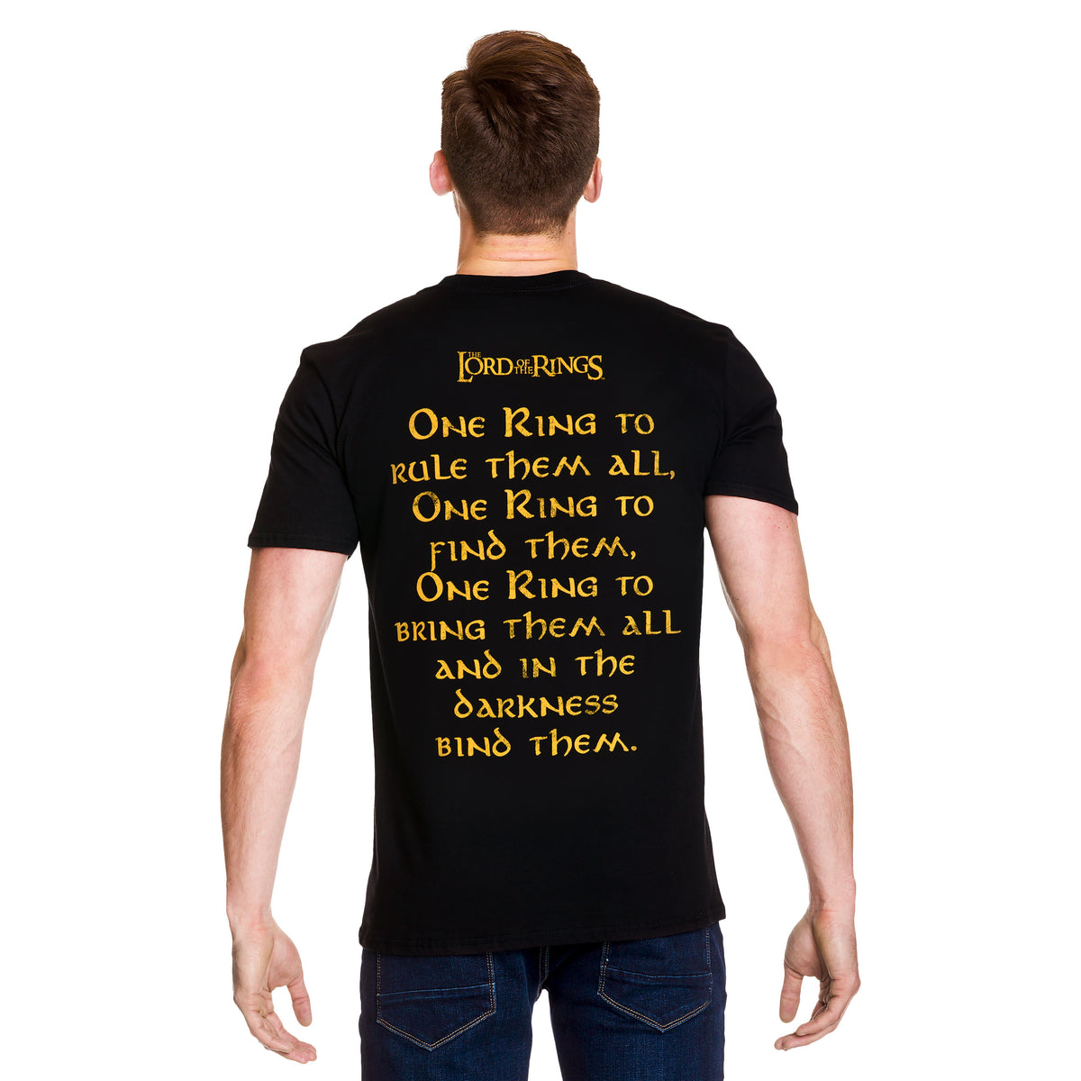 Produktbild Der Herr der Ringe - One Ring to Rule T-Shirt schwarz