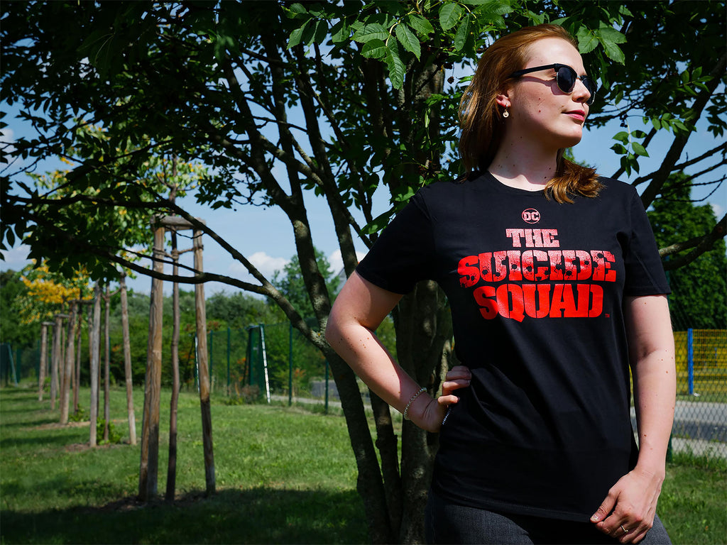 Immagine del prodotto The Suicide Squad - T-shirt nera con logo Shot