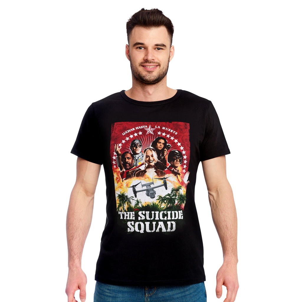Immagine del prodotto The Suicide Squad - Maglietta del poster del gruppo nera