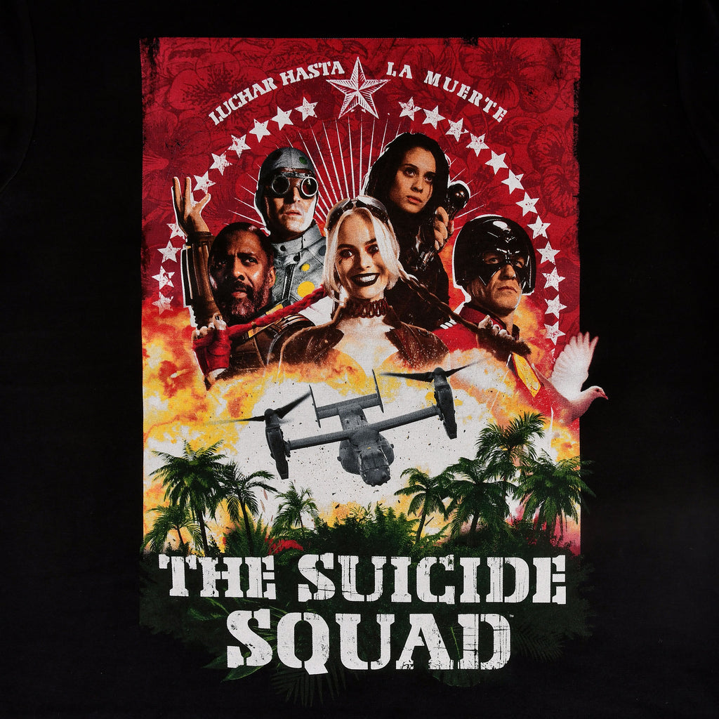 Immagine del prodotto The Suicide Squad - Maglietta del poster del gruppo nera