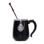 Produktbild Harry Potter - Hogwarts Tasse mit Rührfunktion und Zauberstab