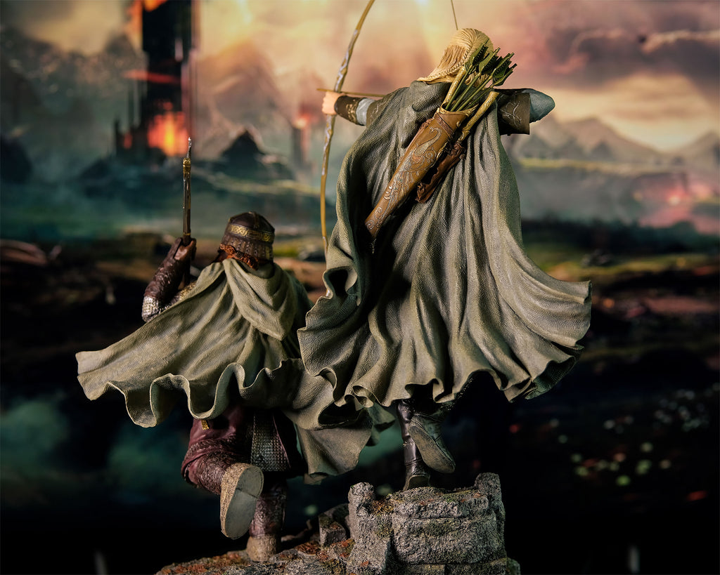 Immagine del prodotto Il Signore degli Anelli - Figura Deluxe di Legolas e Gimli 46 cm