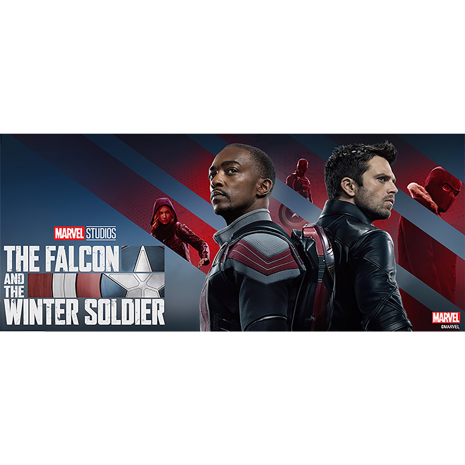 Produktbild The Falcon and the Winter Soldier - Poster Tasse