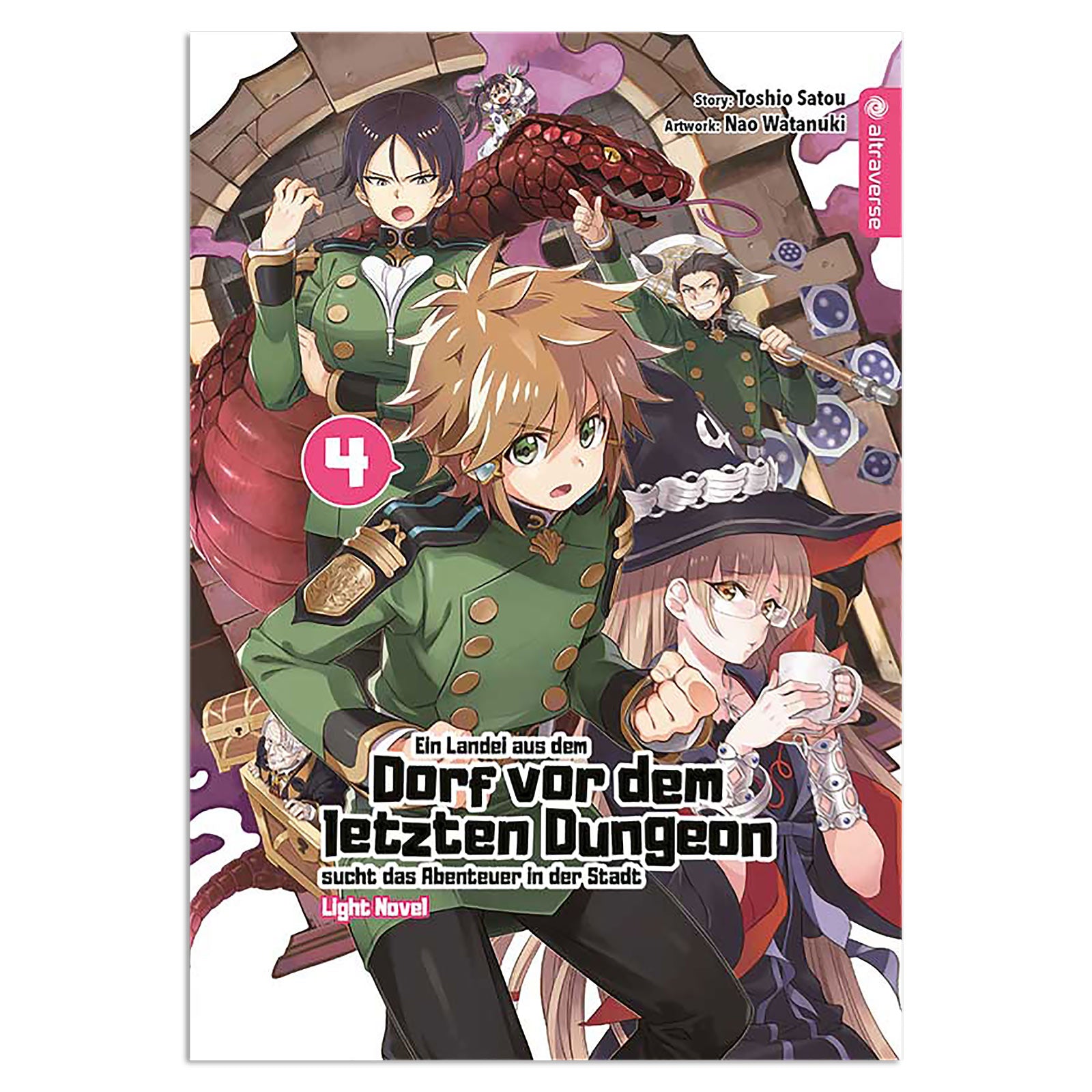 Produktbild Ein Landei aus dem Dorf vor dem letzten Dungeon sucht das Abenteuer in der Stadt - Manga Band 4