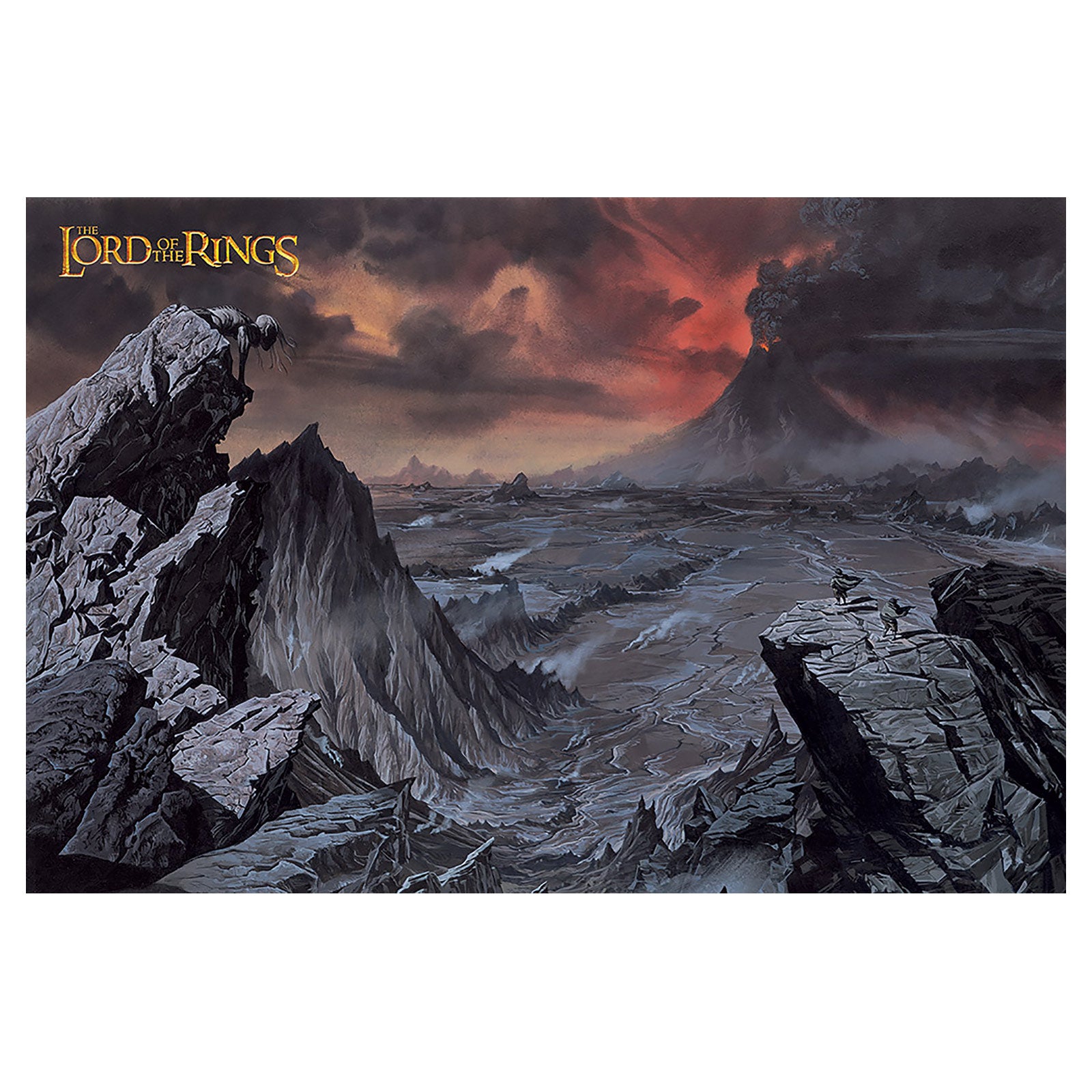 Produktbild Der Herr der Ringe - Der Schicksalsberg Maxi Poster
