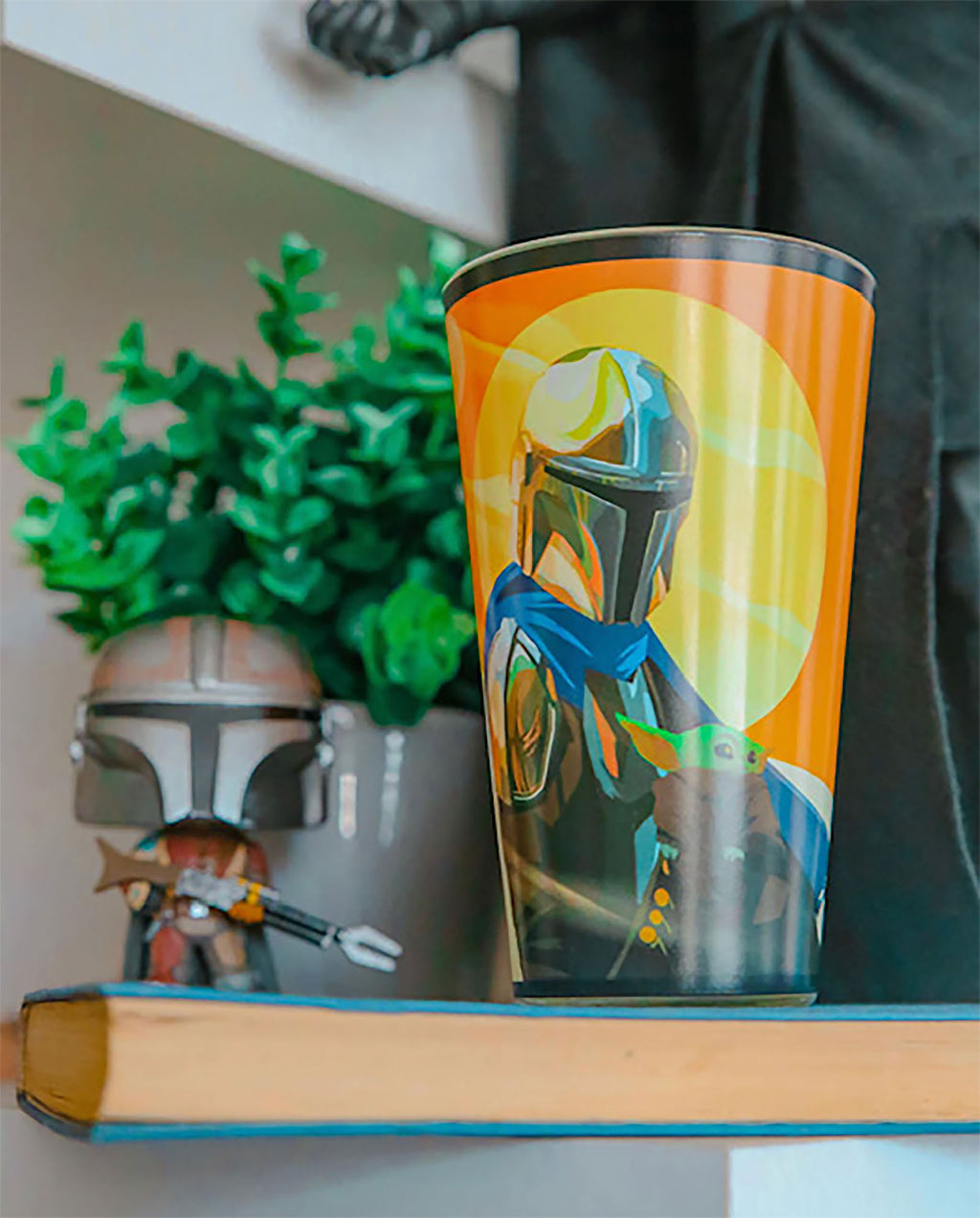 Image produit Verre Mando avec Grogu - Star Wars The Mandalorian