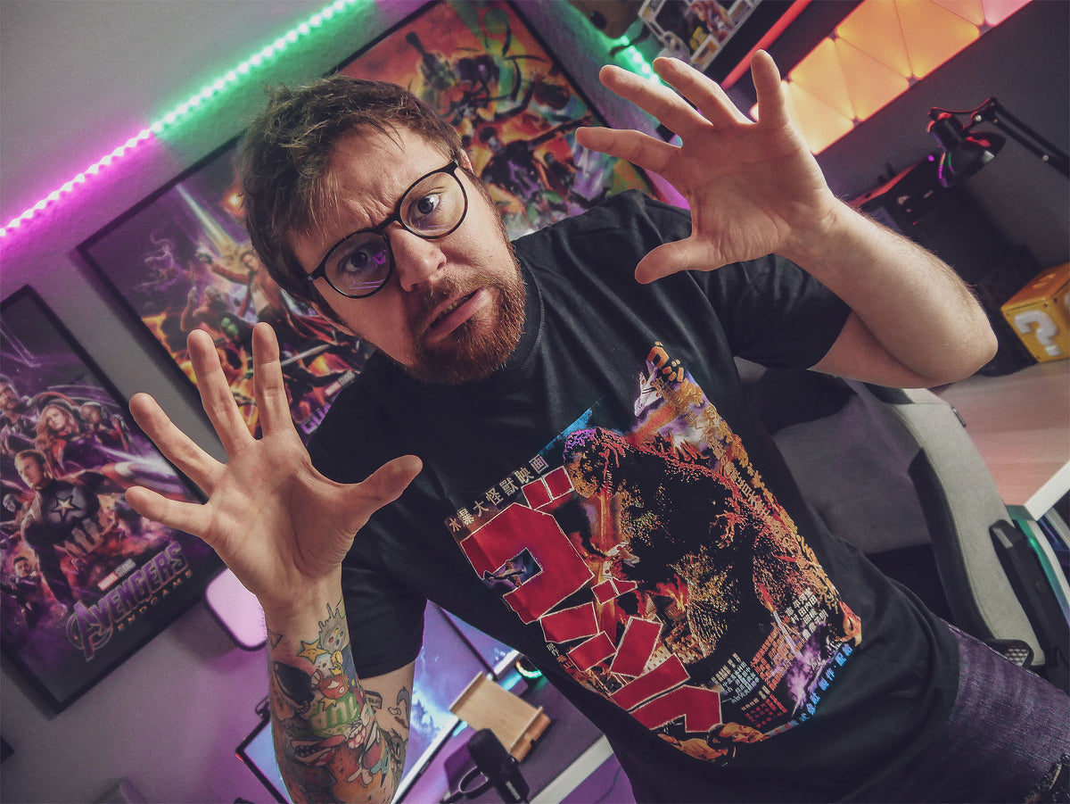 Produktbild Godzilla - Poster T-Shirt schwarz