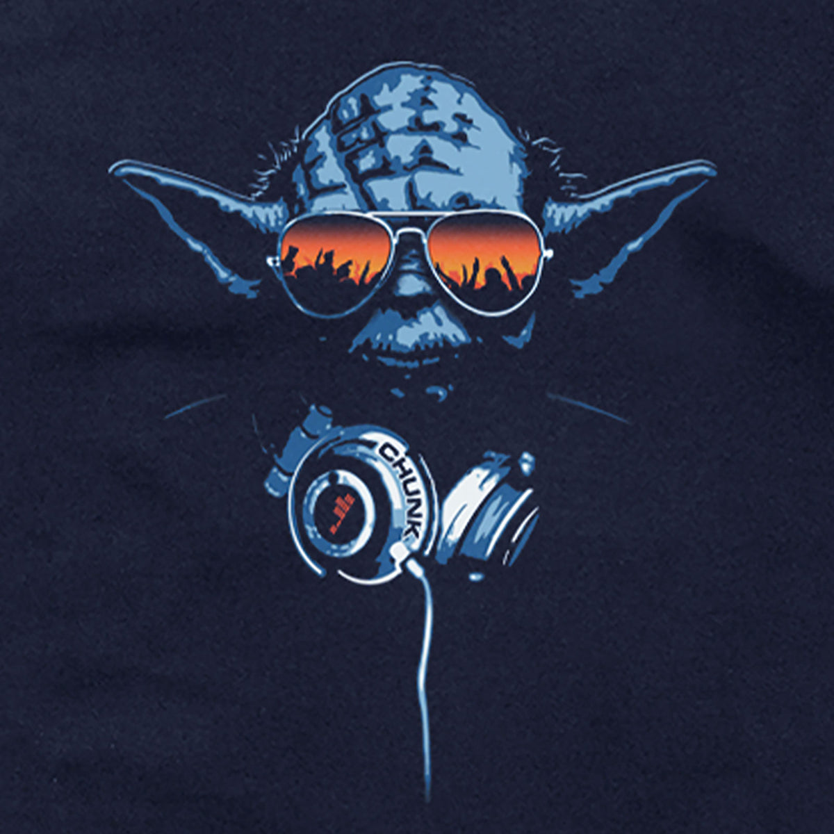 Image produit T-shirt DJ Knight pour les fans de Star Wars bleu