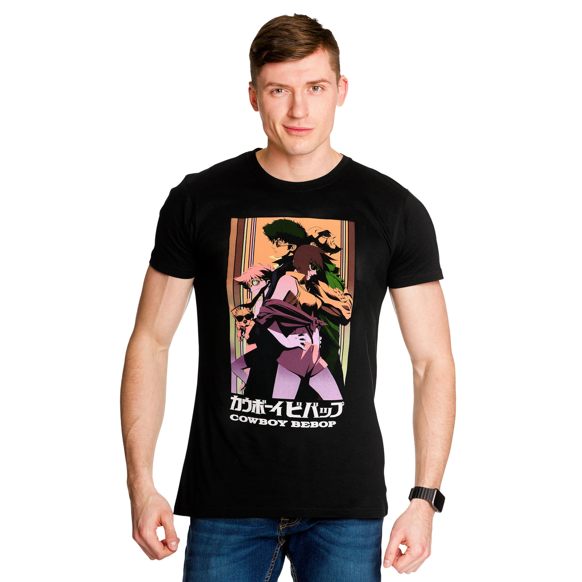Immagine del prodotto Cowboy Bebop - T-shirt con posa gradiente nero