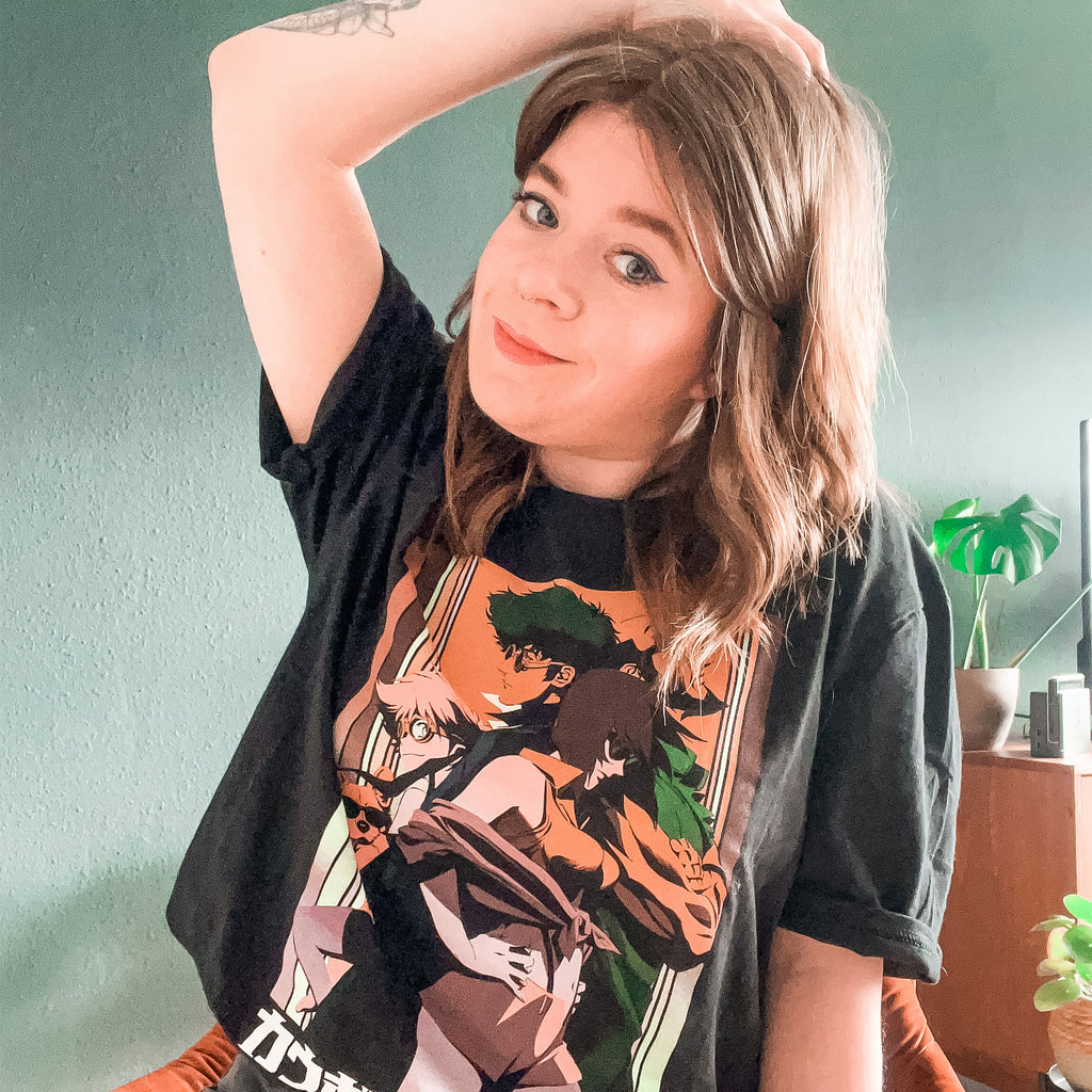 Immagine del prodotto Cowboy Bebop - T-shirt con posa gradiente nero