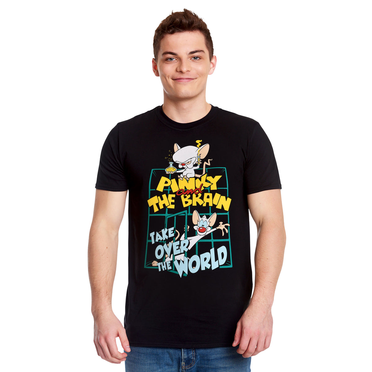 Produktbild Pinky und der Brain - Take Over The World T-Shirt