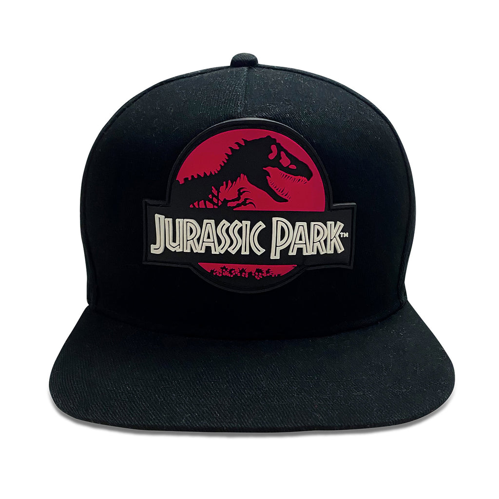 Image produit Jurassic Park - Casquette Snapback Logo en Caoutchouc