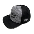 Image produit Zelda - Casquette Snapback de la carte d'Hyrule noire