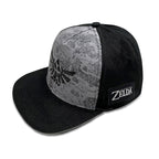 Image produit Zelda - Casquette Snapback de la carte d'Hyrule noire