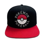 Produktbild Pokemon - Pokeball Snapback Cap schwarz-rot