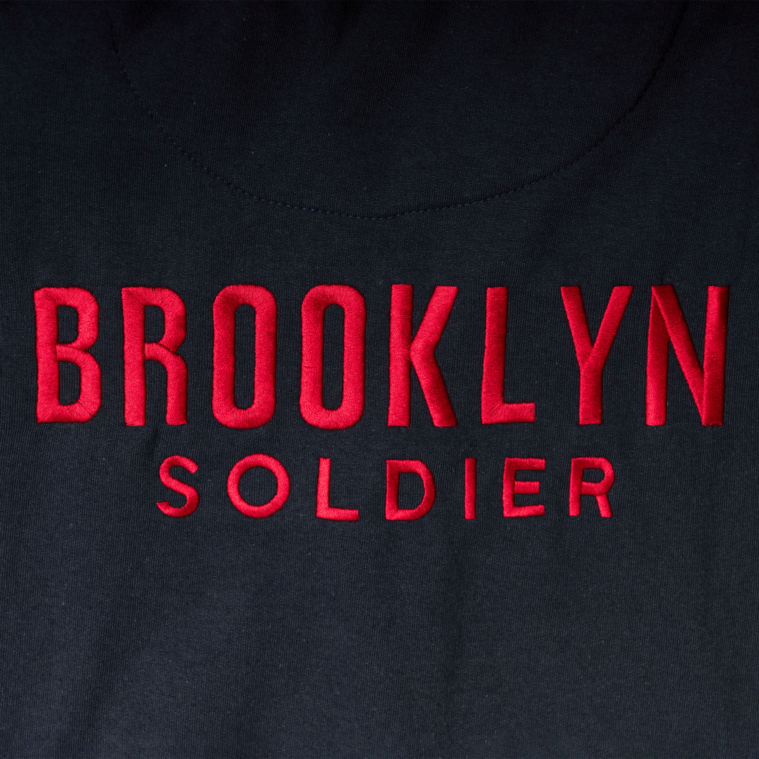 Image produit Captain America - Brooklyn Soldier Sweat à capuche bleu