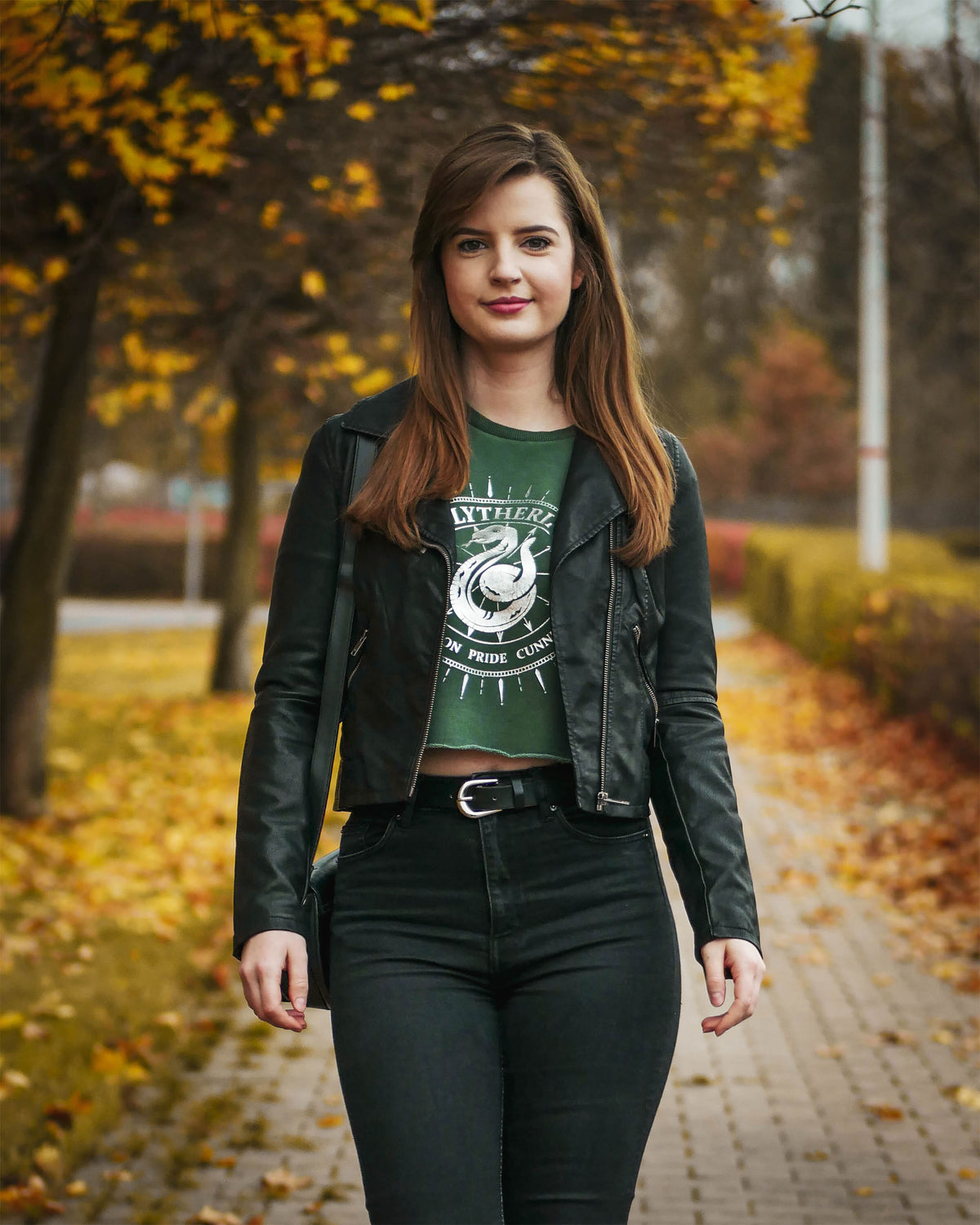 Immagine del prodotto Harry Potter - Maglione corto Slytherin da donna