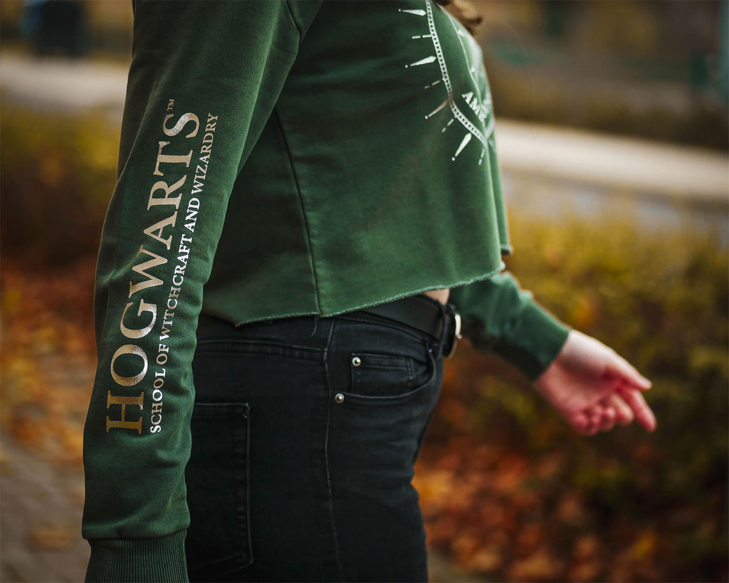 Immagine del prodotto Harry Potter - Maglione corto Slytherin da donna