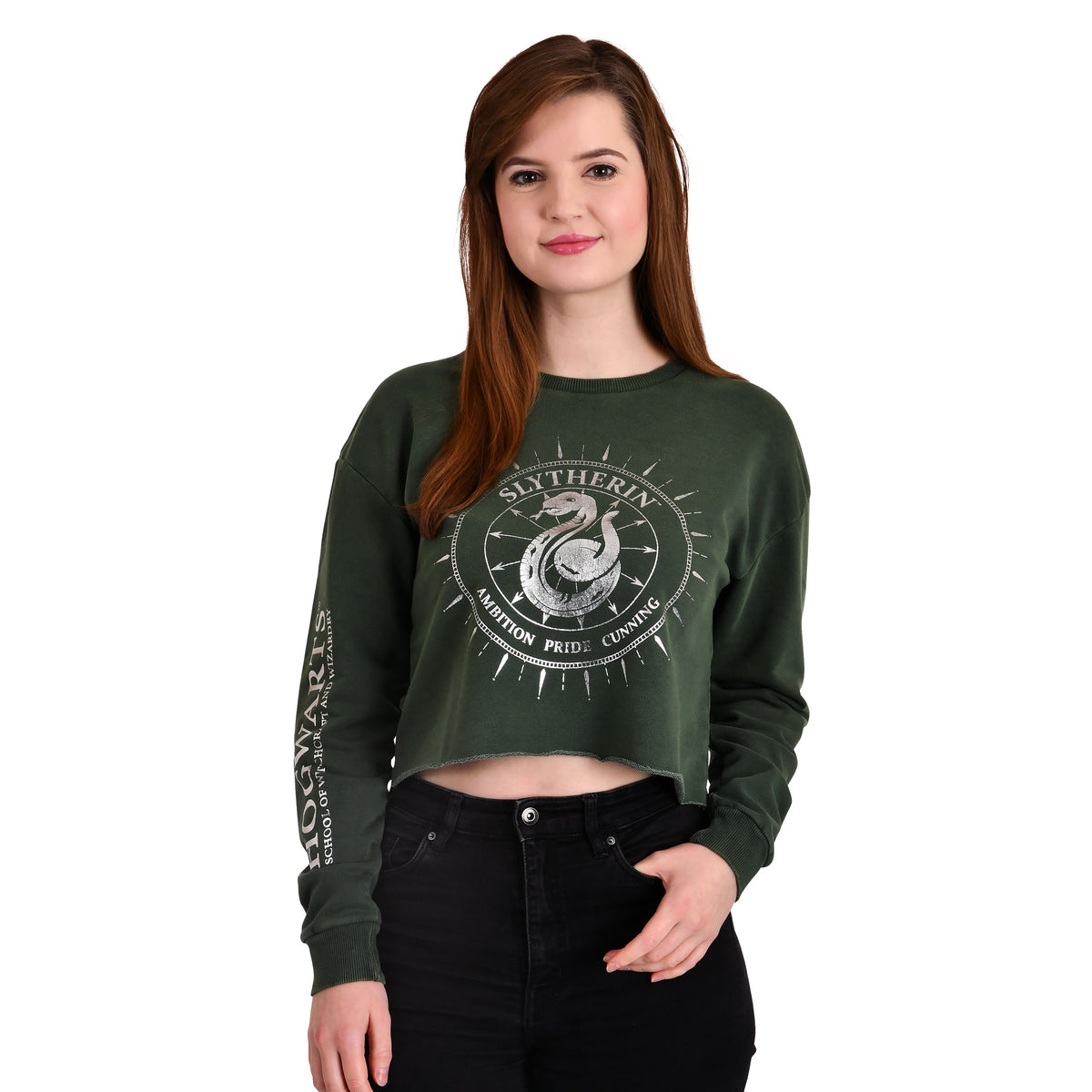 Immagine del prodotto Harry Potter - Maglione corto Slytherin da donna