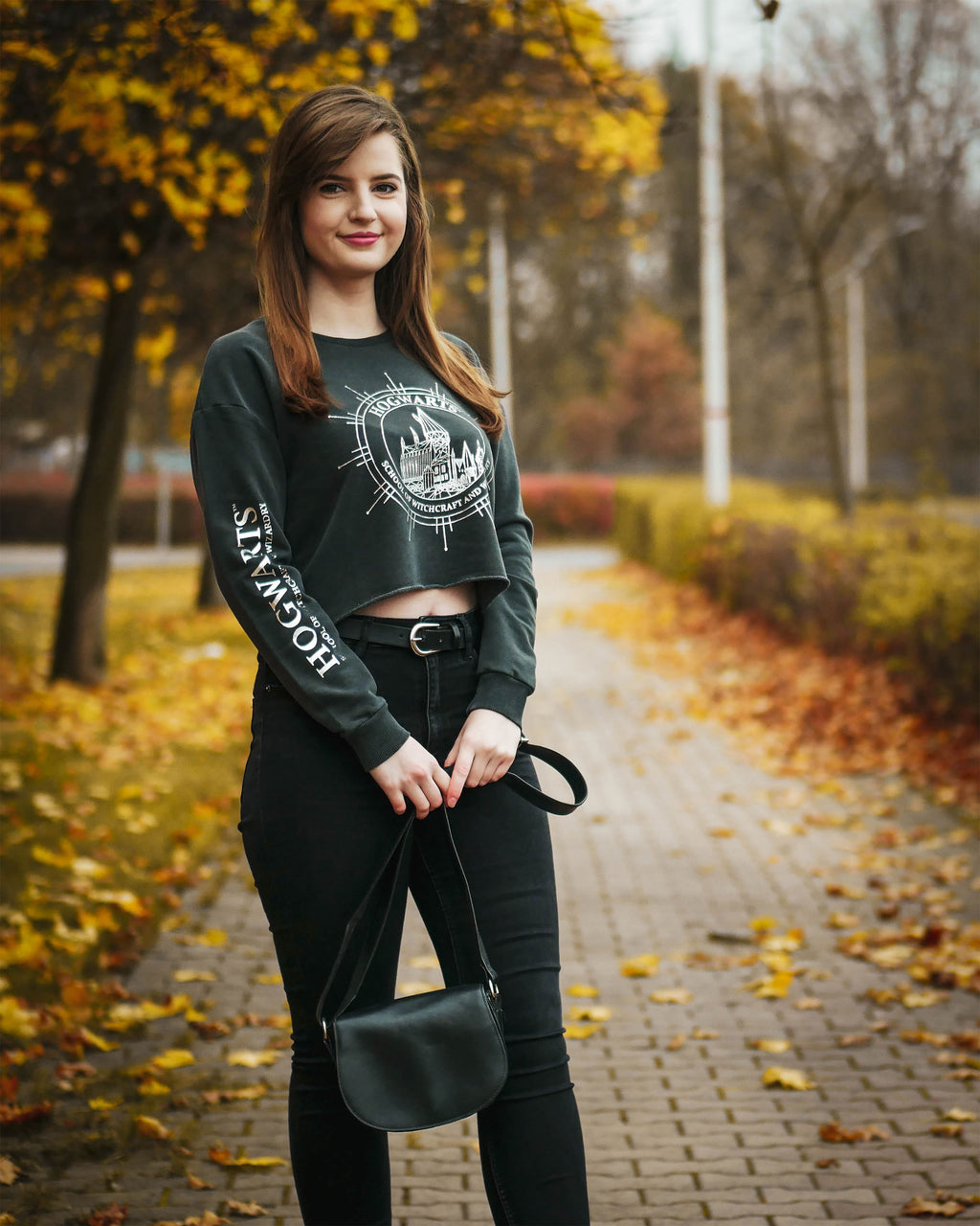 Produktbild Harry Potter - Hogwarts Crop Sweater Damen