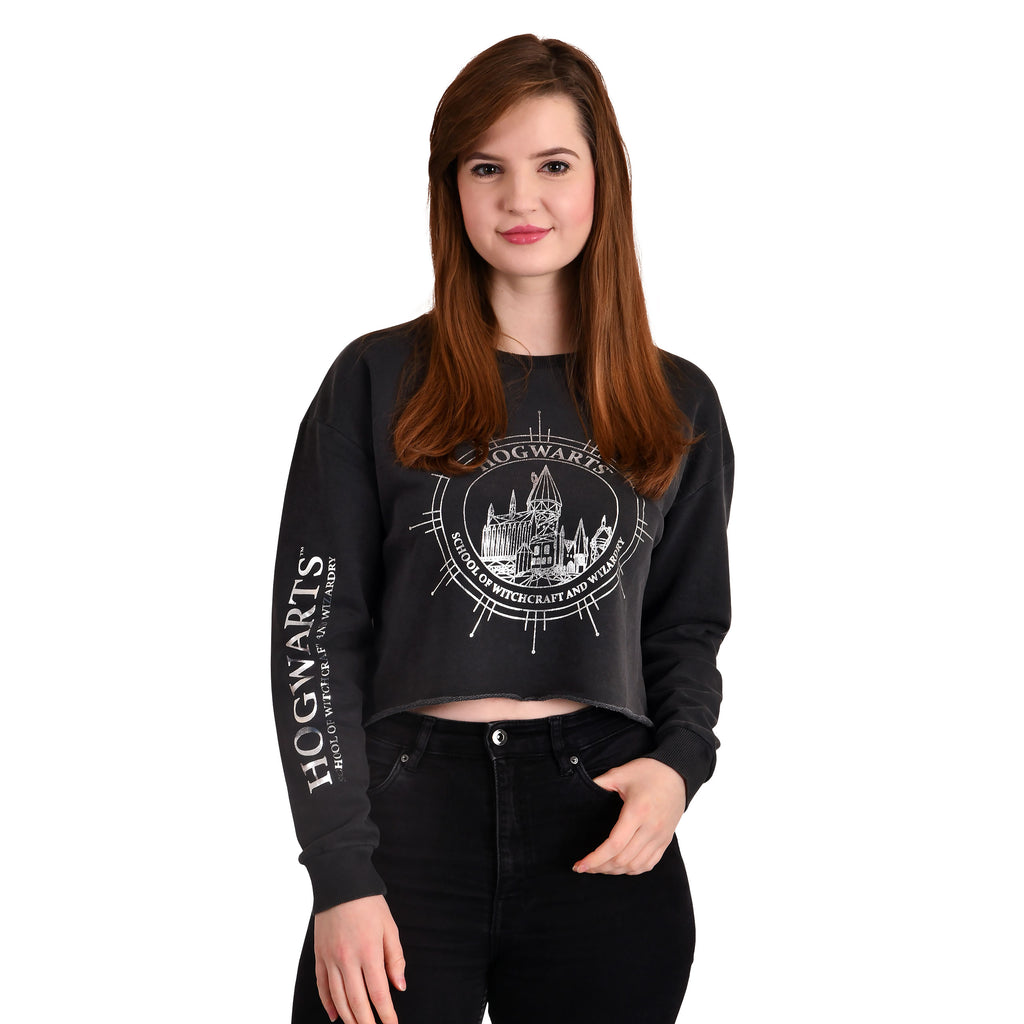 Produktbild Harry Potter - Hogwarts Crop Sweater Damen