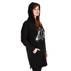 Produktbild Harry Potter - Smoky Hallows Sweatkleid mit Kapuze schwarz