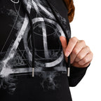 Produktbild Harry Potter - Smoky Hallows Sweatkleid mit Kapuze schwarz