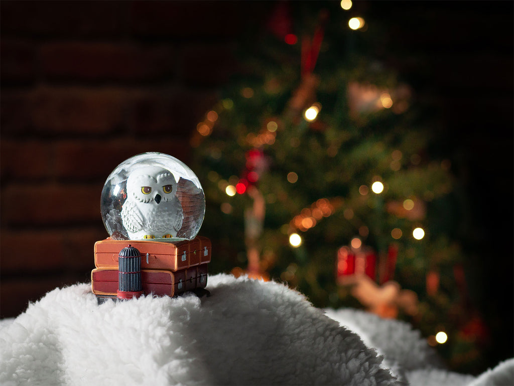Image produit Harry Potter - Boule à neige Hedwig avec paillettes