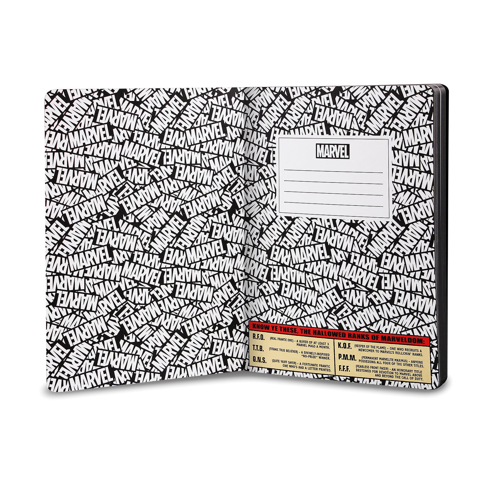 Image produit Marvel - Carnet de notes Logo A5