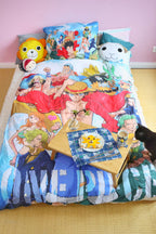 Image produit One Piece - Ruffy & Crew Housse de couette réversible