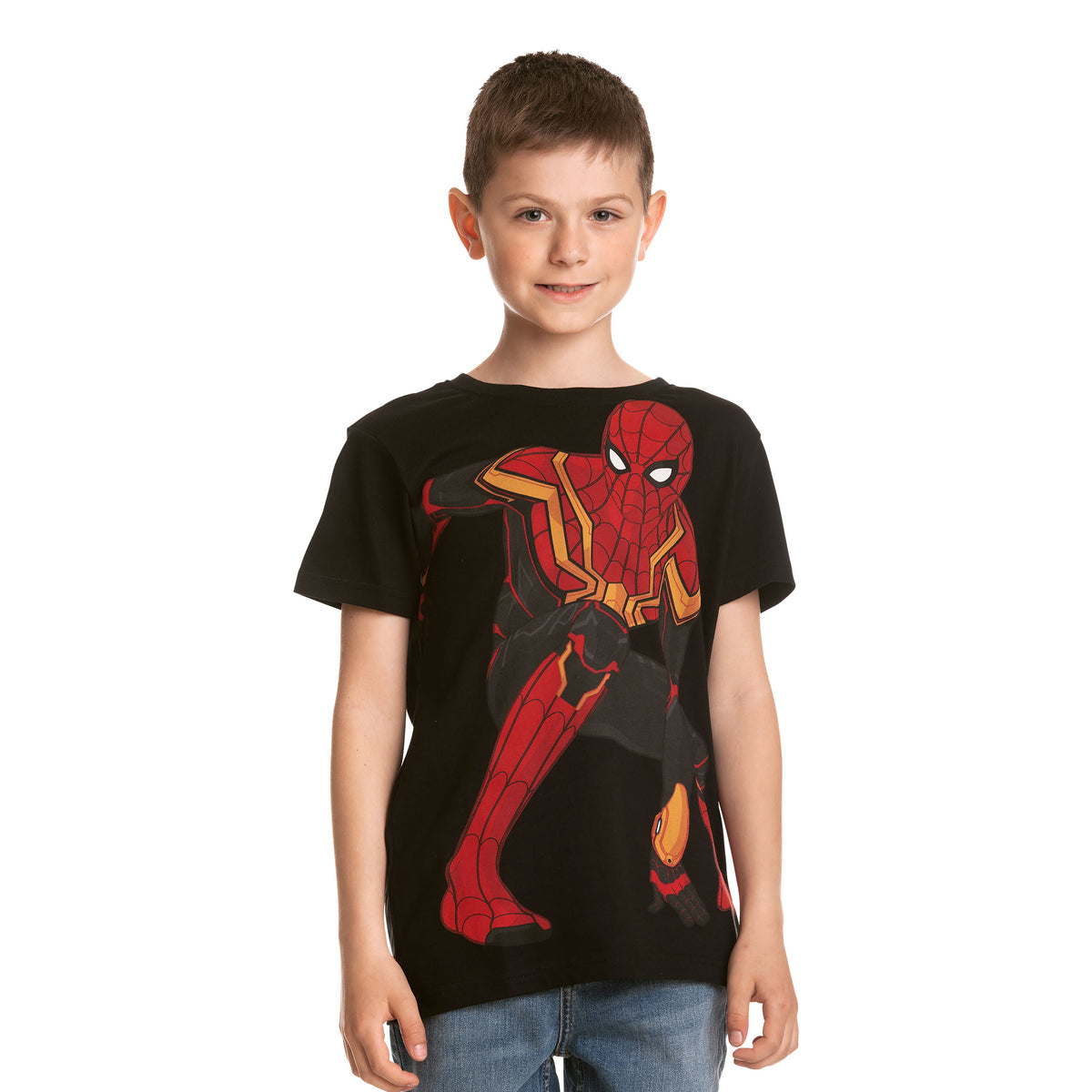 Immagine del prodotto Spider-Man - Maglietta Spidey Pose per bambini nera
