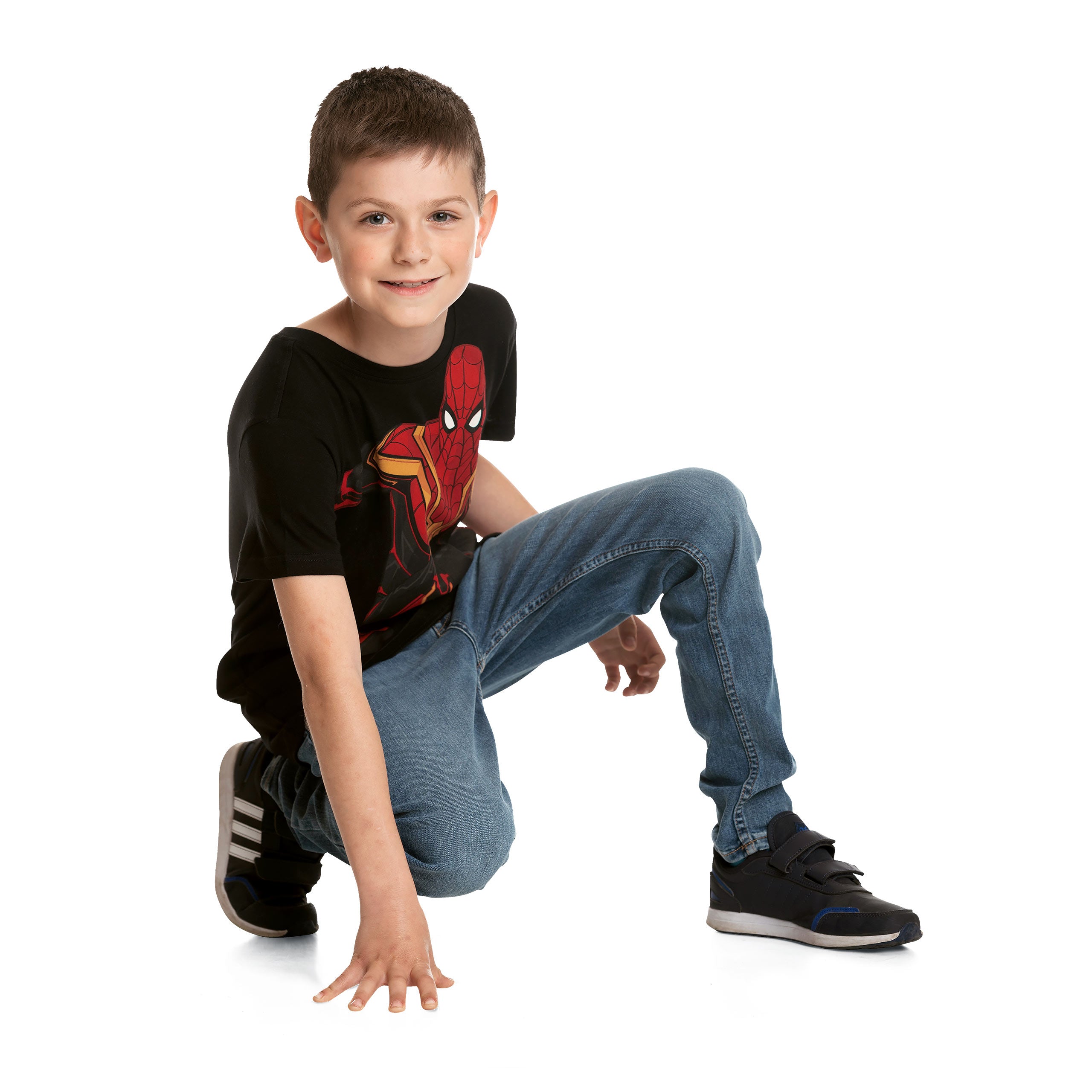 Immagine del prodotto Spider-Man - Maglietta Spidey Pose per bambini nera