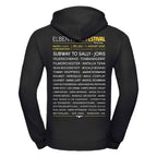 Image produit Sweat à capuche noir Elbenwald Festival Homecoming